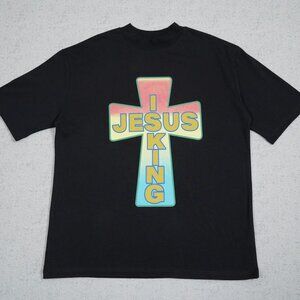 Kanye West Cross Print Short Sleeve